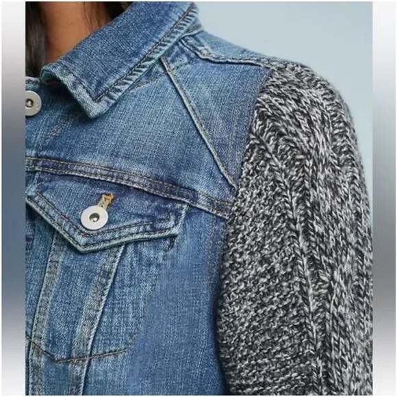 Pilcro and the Letterpress by Anthropologie Jean Jacket - Picture 3 of 15